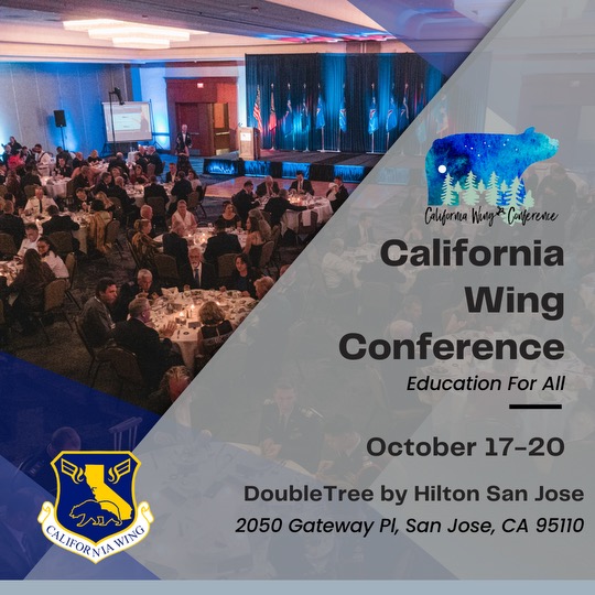 California Wing Conference 2024 Save-the-date
